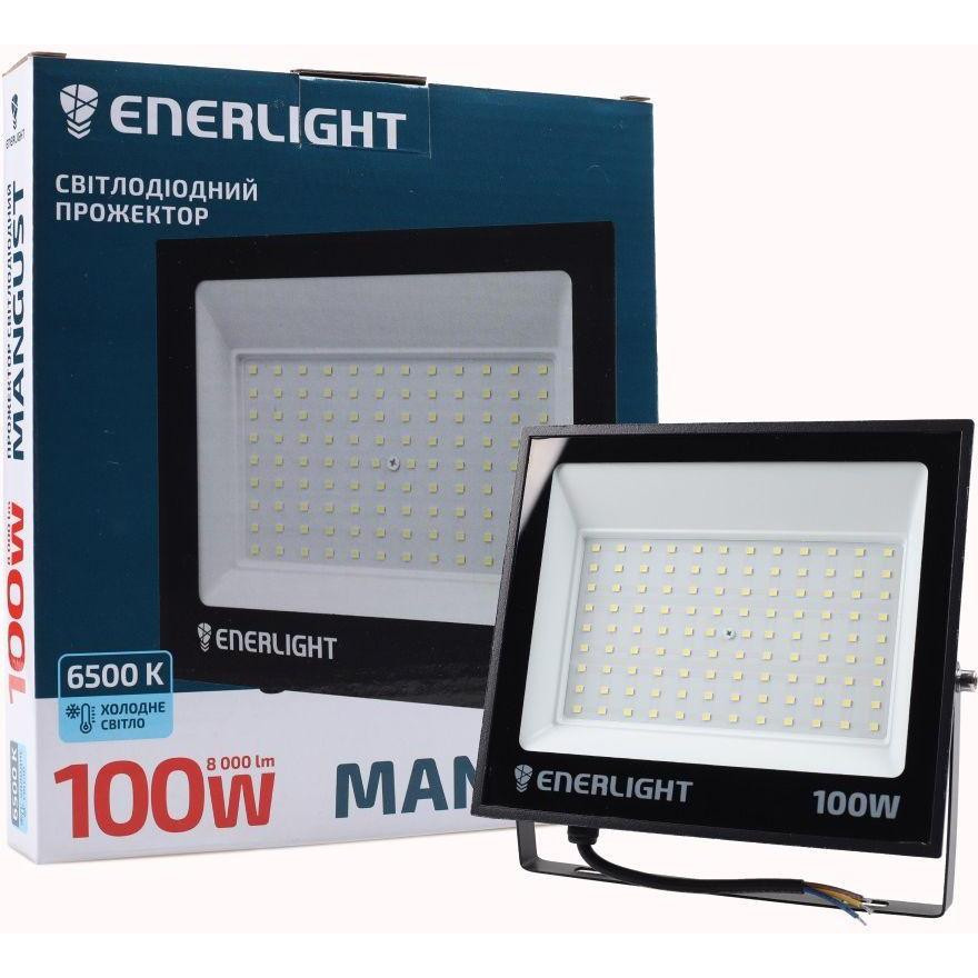 Enerlight LED прожектор MANGUST 100W 6500K IP65 (MANGUST100SMD80С) - зображення 1