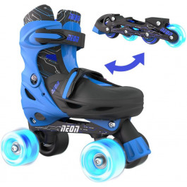   Neon Combo Skates / размер 34-38 blue (NT10B4)