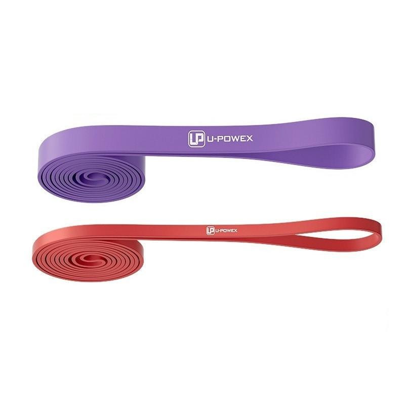 U-powex Power Band 4.5-39 кг Red/Purple (UP 1072 2in1 RP) - зображення 1