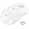 Hoco GM14 Platinum business wireless mouse White - зображення 1