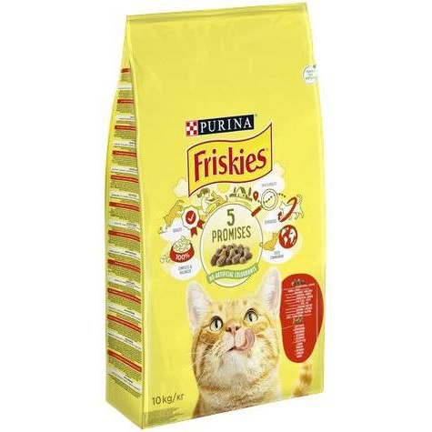 Friskies С говядиной, курицей и овощами 10 кг (5997204569004) - зображення 1