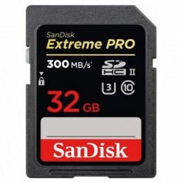   SanDisk 32 GB SDHC UHS-II U3 Extreme Pro SDSDXPK-032G-GN4IN