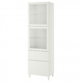   IKEA BESTA Книжкова шафа білий 60x42x202 (693.892.63)