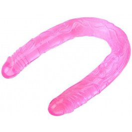   Chisa Novelties Hi Basic Flexible Double Dong, розовый (759746845320)