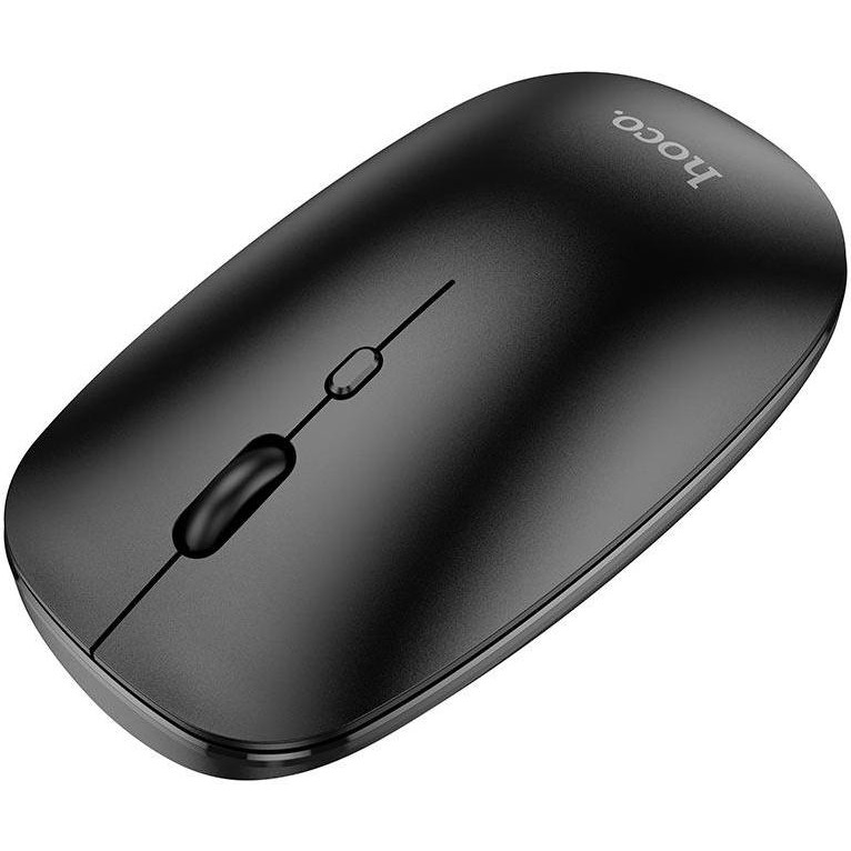 Hoco GM15 Art dual-mode business wireless mouse Black - зображення 1