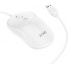 Hoco GM13 Esteem business wired mouse White - зображення 1