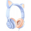 Hoco W36 Cat Ear Dream Blue (770417) - зображення 1