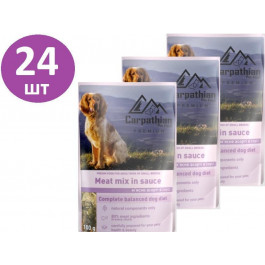   Carpathian Pet Food М'ясне асорті в соусі 100 г (4820111141142)