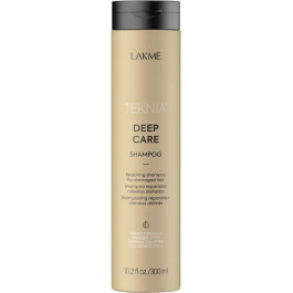   LAKME Восстанавливающий шампунь для поврежденных волос  Teknia Deep Care Shampoo 300 мл (8429421447126)