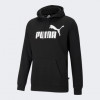 PUMA Чорна чоловіча кофта  ESS Big Logo Hoodie FL 586686/01 - зображення 6