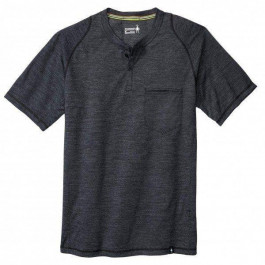   Smartwool Футболка мужская  Everyday Exploration SS Henley Charcoal, р.S (SW 00272.003-S)