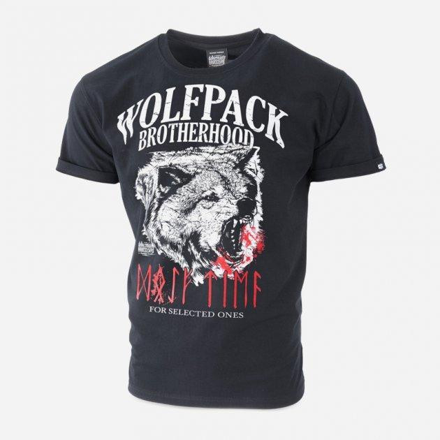 Dobermans Aggressive Футболка  Wolfpack TS252BK XL Чорна (2550000128269) - зображення 1