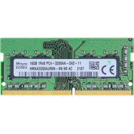   SK hynix 16 GB SO-DIMM DDR4 3200 MHz (HMAA2GS6AJR8N-XN)