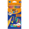 BIC Карандаши цветные Kids Evolution Strips, 12 шт. (950522) - зображення 3