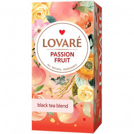   Lovare Чай чорний  Passion fruit 24 шт*2 г (4820198876036)