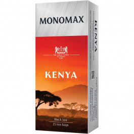   Мономах Чай чорний пакетований  Kenya Tea, 25х2 г (4823113224509)