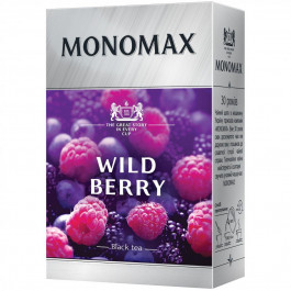   Мономах Чай черный рассыпной Wild Berry 80 г (4820198870690)