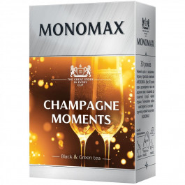   Мономах Чай черный и зеленый рассыпной Champagne Moment 80 г (4820198870683)