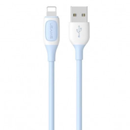   USAMS USB Type-A to Lightning 1m Blue (SJ595USB03)