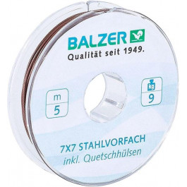   Balzer Coated 7x7 Stainless steel / 5m 9kg / +10 crimp tubes (14570 109)