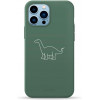 Pump Silicone Minimalistic Case for iPhone 13 Pro Dino Green (PMSLMN13PRO-1/2582) - зображення 1