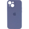 Borofone Silicone Full Case AA Camera Protect for Apple iPhone 14 Lavender Grey (FullAAi14-28) - зображення 1