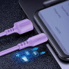 ColorWay USB - Lightning 1m Violet (CW-CBUL044-PU) - зображення 6