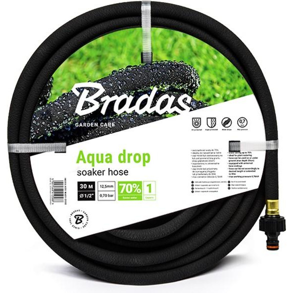 Bradas Шланг сочащийся AQUA-DROP 1/2" 30м (WAD1/2030) - зображення 1