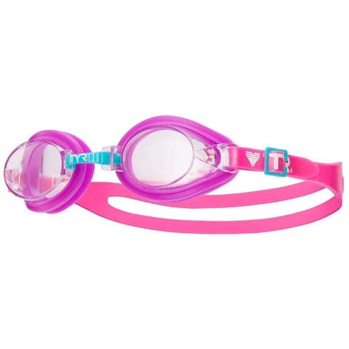 TYR Qualifier Kids, Clear/Purple/Pink (LGQUAL-152) - зображення 1