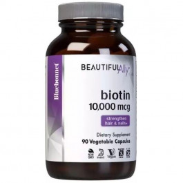   Bluebonnet Nutrition Біотин (В7)  Beautiful Ally 10000 мкг 90 капсул (BLB1504)