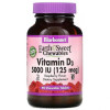 Bluebonnet Nutrition Вітамін D3  Earth Sweet Chewables 5000IU малина 90 капсул (BLB0366) - зображення 1