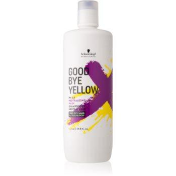 Schwarzkopf Good Bye Yellow шампунь-нейтралізатор жовтого відтінку для фарбованого та меліруваного волосся  1000 - зображення 1