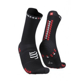   Compressport Pro Racing Socks V4.0 Run High Black/Red