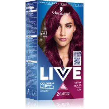 Schwarzkopf LIVE Colour + Lift перманентна фарба для волосся відтінок L76 Ultra Violet 1 кс - зображення 1