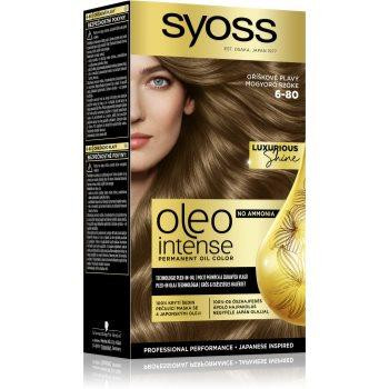 Syoss Oleo Intense перманентна фарба для волосся з олією відтінок 6-80 Hazelnut Blond 1 кс - зображення 1