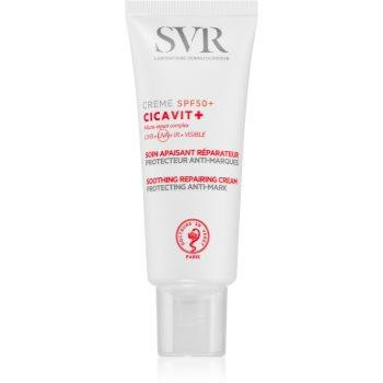 Laboratoires SVR Cicavit+ заспокоюючий відновлюючий крем з високим ступенем UV захисту SPF 50+ 40 мл - зображення 1