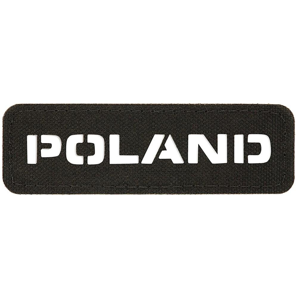 M-Tac Бейдж  Poland Laser Cut - Чорний (51001002) - зображення 1