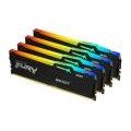   Kingston FURY 64 GB (4x16GB) DDR5 5200 MHz Beast Black RGB (KF552C40BBAK4-64)