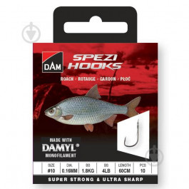   DAM Spezi Leaders Roach №12 / 0.14mm 60cm / 10pcs (66486)