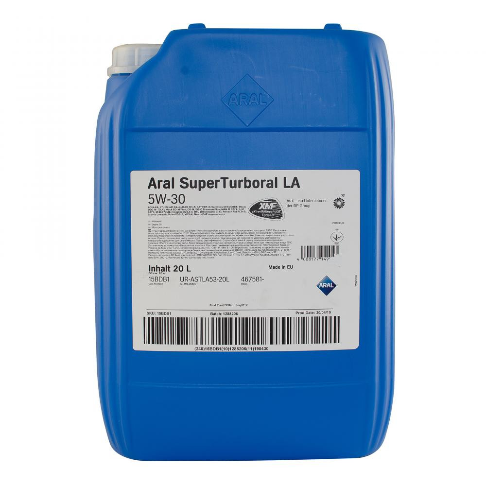 Aral Super Turboral LA 5W-30 20л - зображення 1