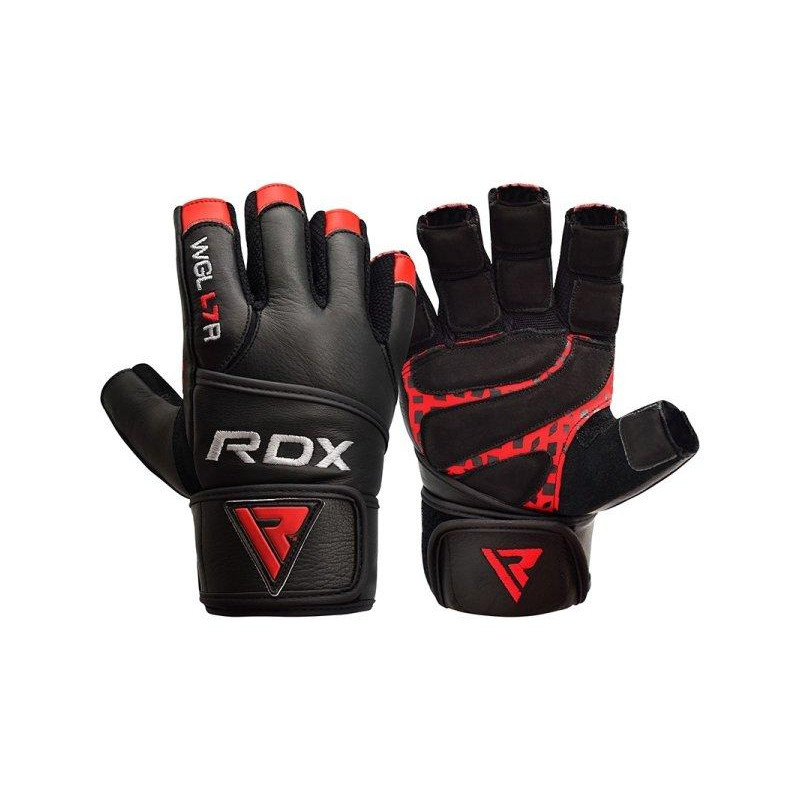 RDX L7 Crown Weightlifting Leather Gym Gloves WGL-L7R / размер XL - зображення 1