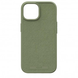   Njord Suede MagSafe Case for iPhone 15 - Olive (NA51SU06)