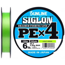   Sunline Siglon PE X4 / Light Green / #1.7 / 0.223mm 300m 13.0kg