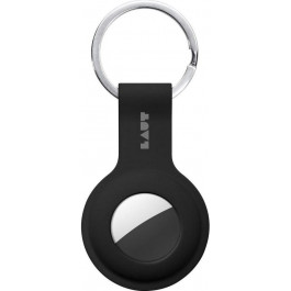   LAUT HUEX TAG для AirTag with Key Ring Black (L_AT_HT_BK)