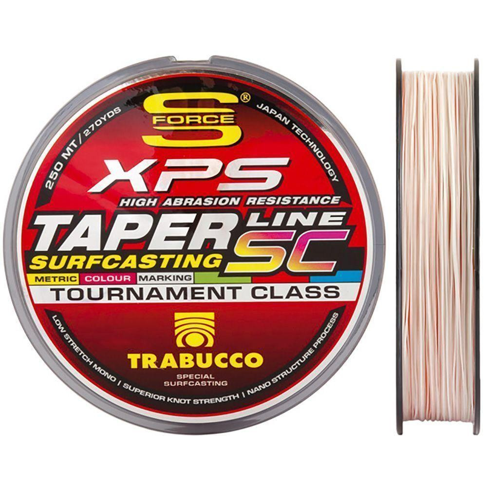 Trabucco T-Force SF Surf Taper Line / 0.23-0.57mm 250m 6.96-32.5kg (053-76-230) - зображення 1