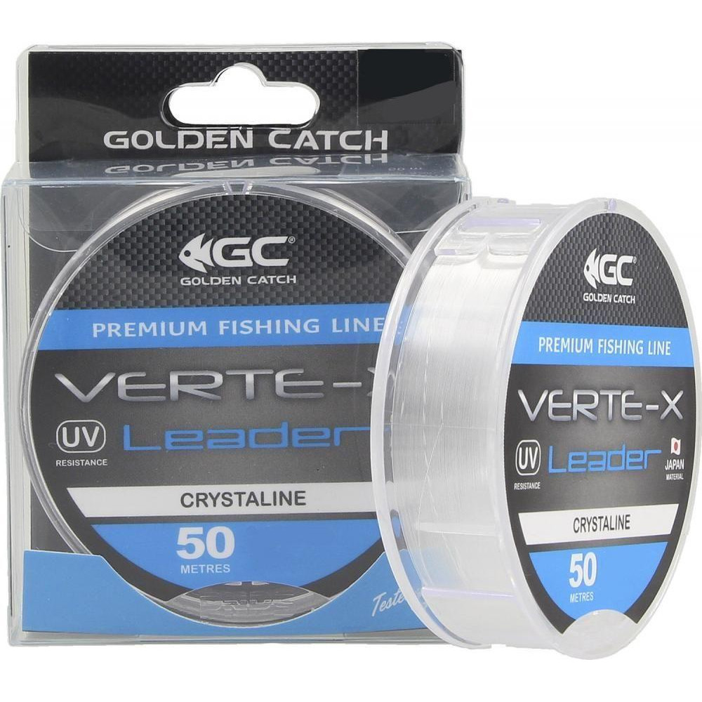 Golden Catch Verte-X Leader / Crystaline / 0.203mm 50m 4.7kg - зображення 1