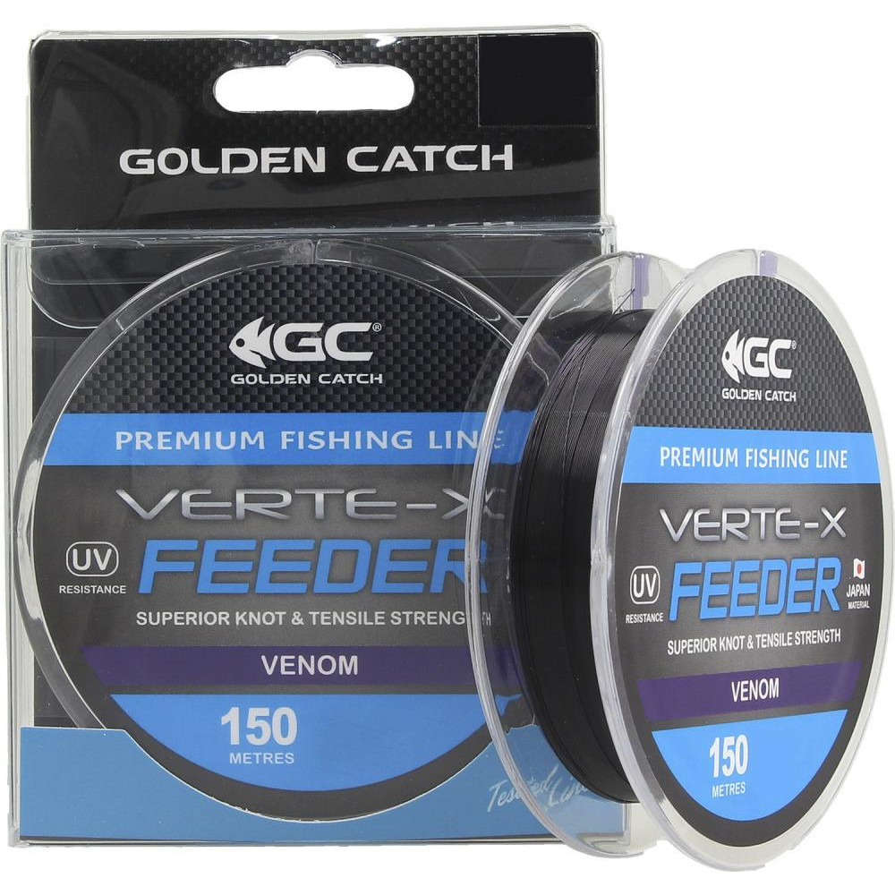 Golden Catch Verte-X Feeder / Venom / 0.370mm 150m 14.0kg - зображення 1