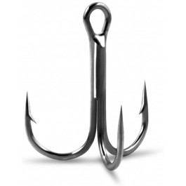   Gurza Round Treble Hook BN / K-1503 / №02 / 1pcs