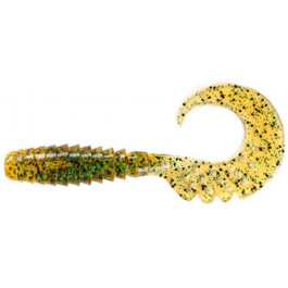   FishUp Fancy Grub 2.5" (036 Caramel/Green & Black)