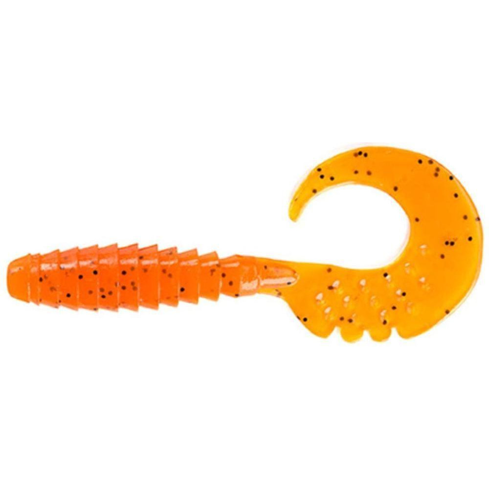 FishUp Fancy Grub 2.5" (049 Orange Pumpkin/Black) - зображення 1